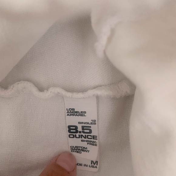 Los Ángeles Apparel Heavy Jersey Garment Dye Short Shorts - Picture 7 of 7